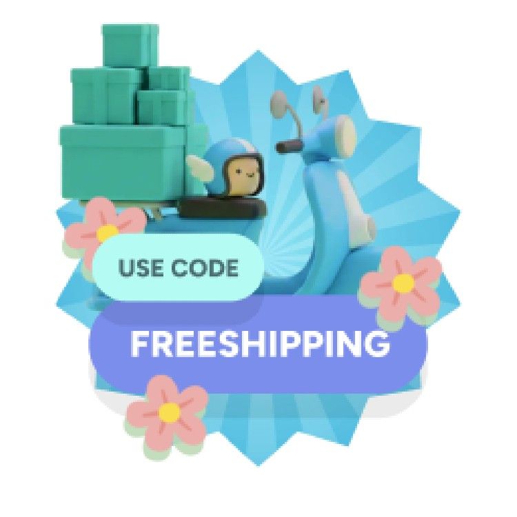 Icon for Use code: FREESHIPPING