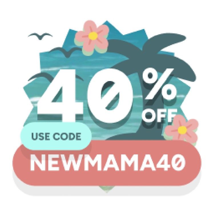 Icon for Use code: NEWMAMA40