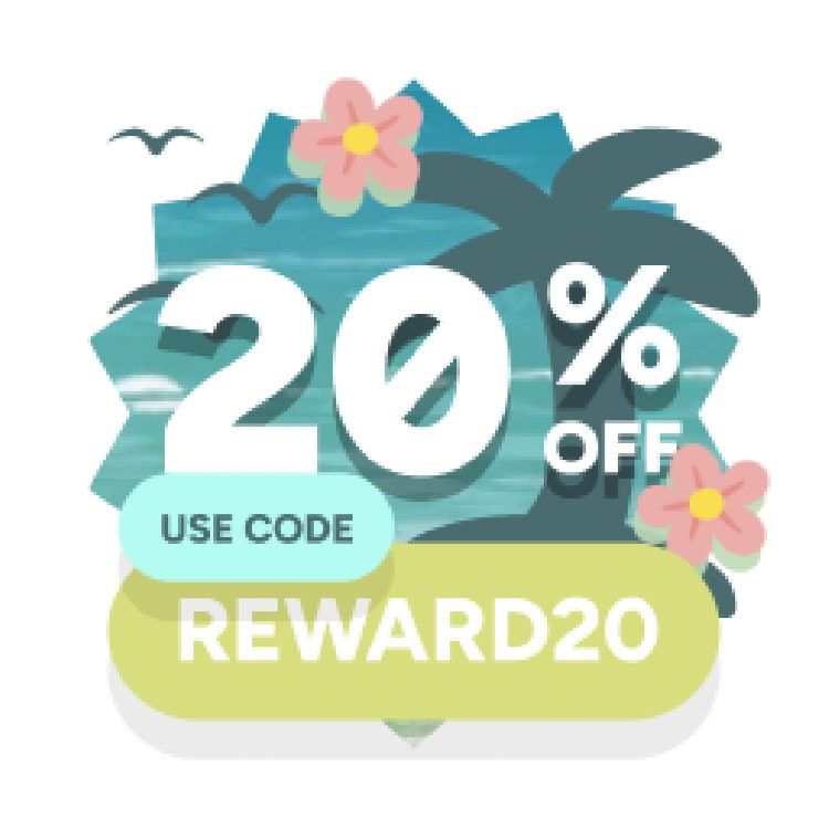 Icon for Use code: REWARD20