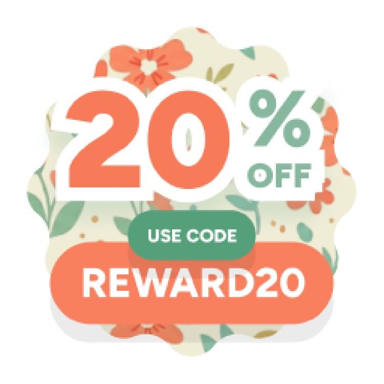 Icon for Use code: REWARD20