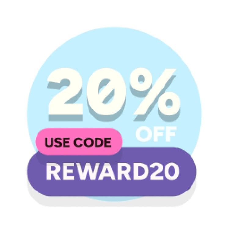 Icon for Use code REWARD20