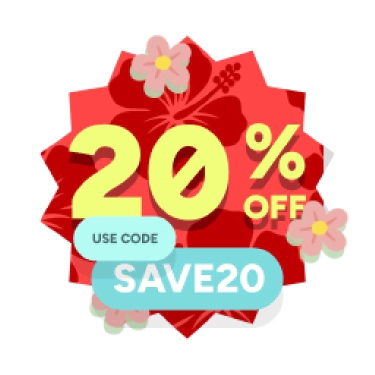 Icon for Use code: SAVE20