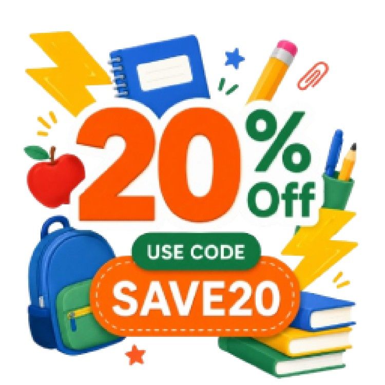Icon for Use code: SAVE20