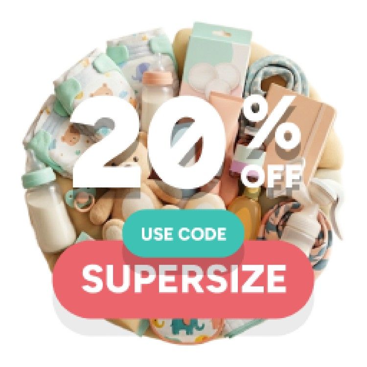 Icon for Use code: SUPERSIZE